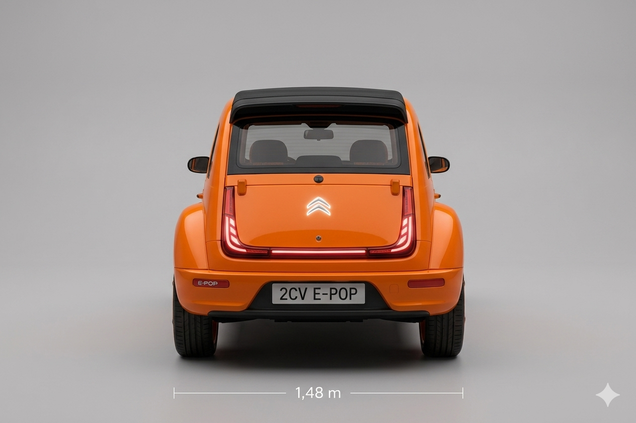 Rear dimensions